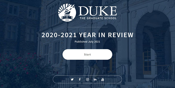 Duke Graduate School Annual Reports