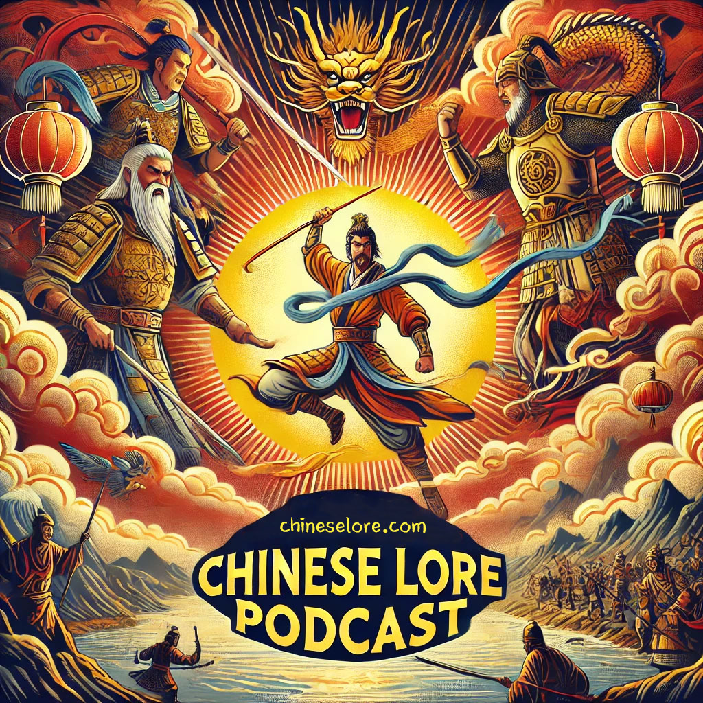 AI-generated image for the Chinese Lore Podcast